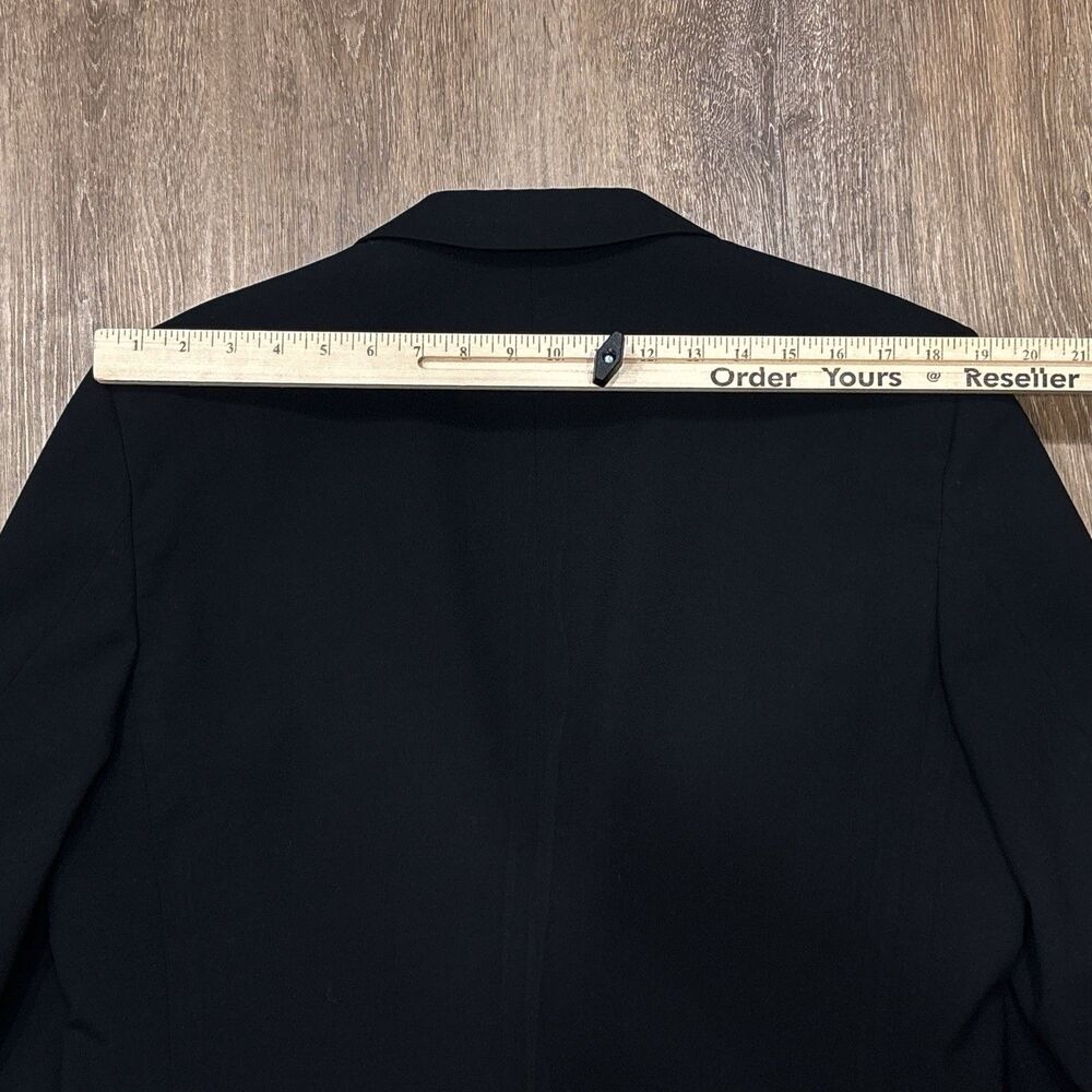 Vintage Pierre Cardin Couture Black Tuxedo Jacket Blazer Wool Satin 42XL - Picture 8 of 13